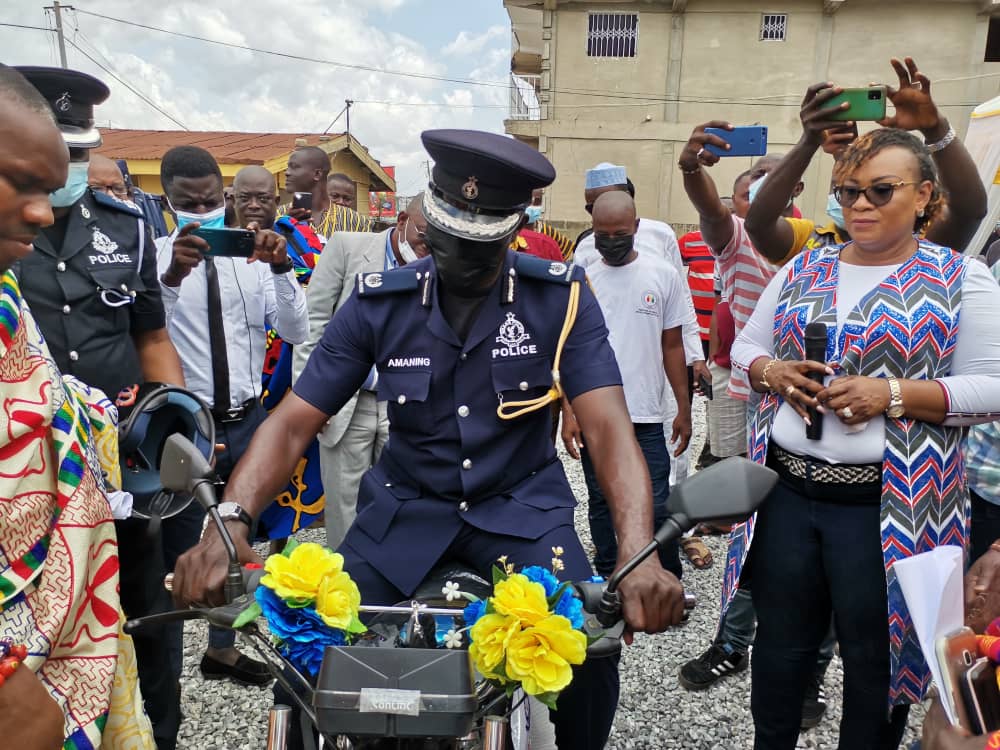 Hawa-Koomson-police-donation