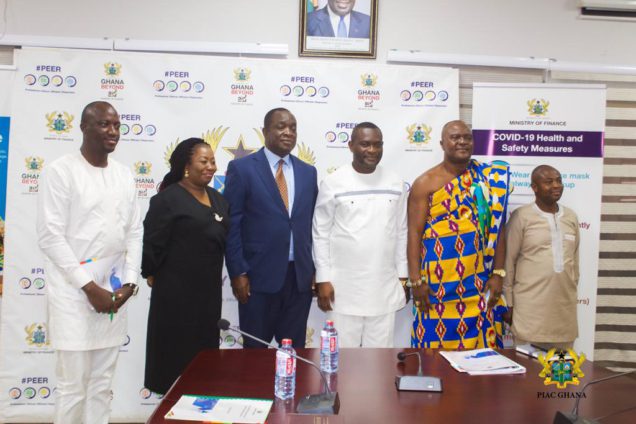 PIAC-Members-with-the-Deputy-Minister-of-Finance-Mr-John-Kumah-after-the-swearing-in.-636x424