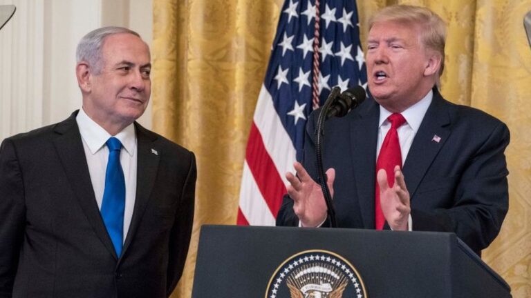 _122045762_trumpnetanyahugettyimages-1197125175
