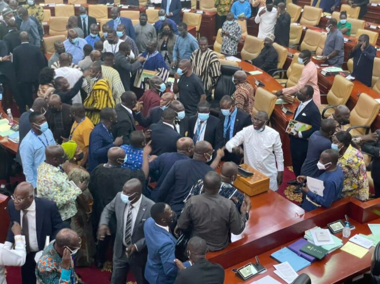 Adjournment-Date-for-Christmas-Break-Breeds-Chaos-Among-MPs-in-Parliament