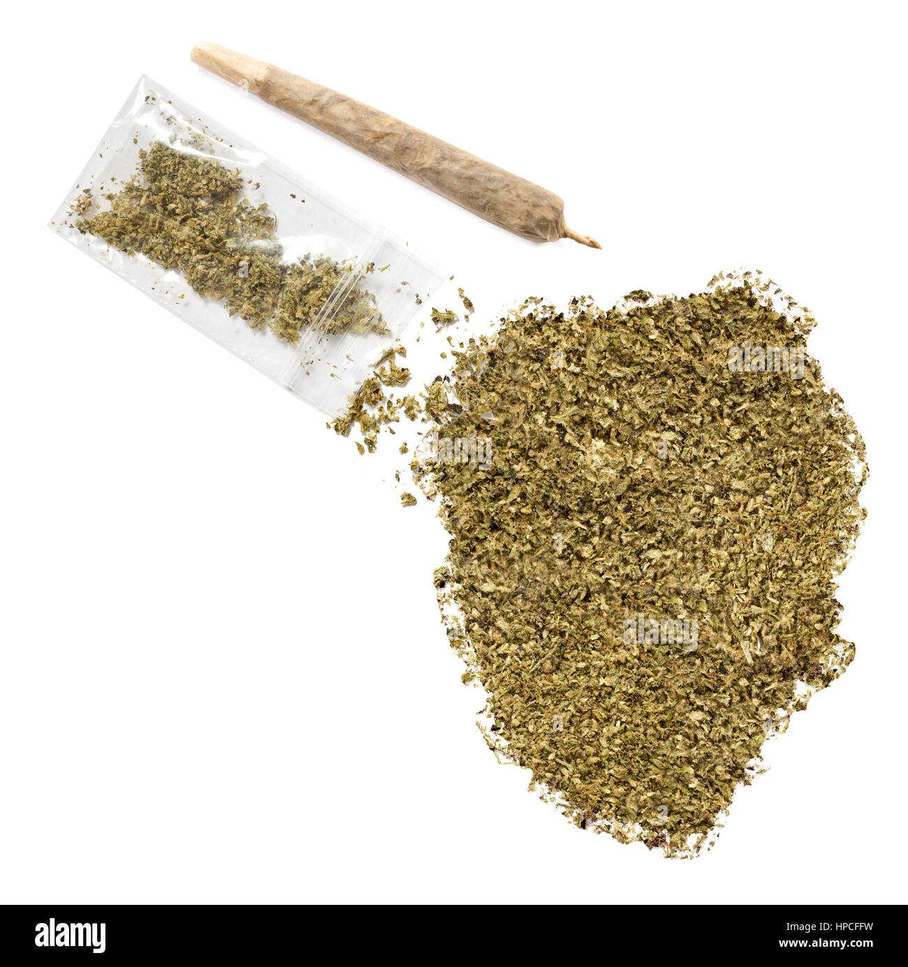 grinded-weed-shaped-as-sierra-leone-and-a-jointseries-HPCFFW