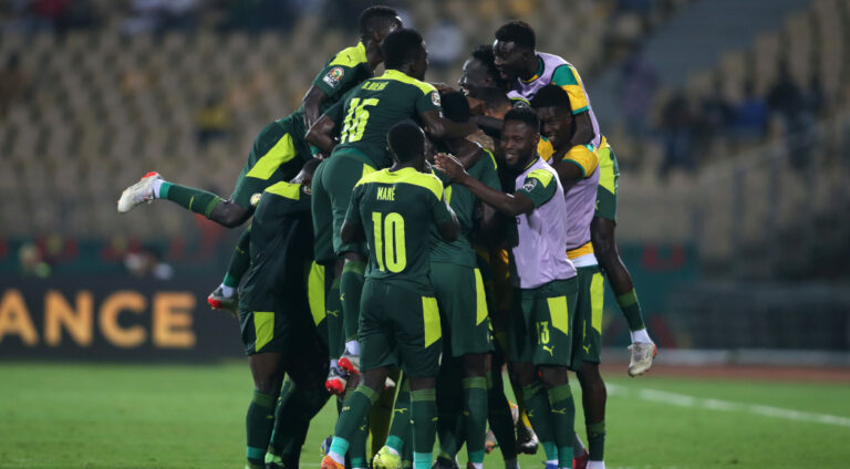 Football - 2021 Africa Cup of Nations - Finals - Semifinal - Burkina Faso v Senegal - Yaounde - Cameroon