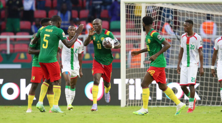 Football - 2021 Africa Cup of Nations - Finals - Cameroon v Burkina Faso - Yaounde - Cameroon