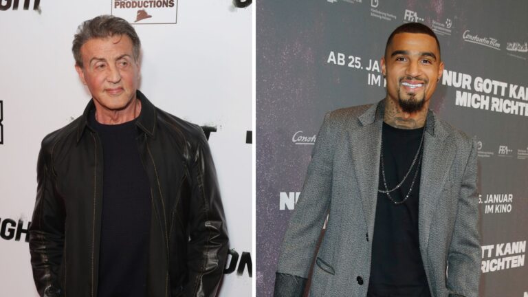 Kevin-prince-boateng-and-Sylvester-Stallone