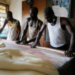 Bread making at Bethel Brothers Bakery in Accra