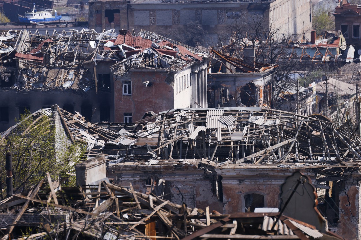 Ukrainian city of Mariupol