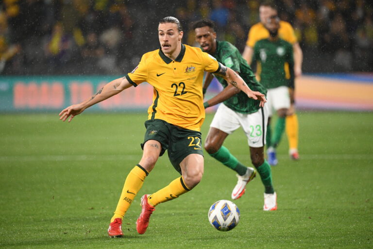 World Cup Qualifier match Australian Socceroos vs Saudi Arabia